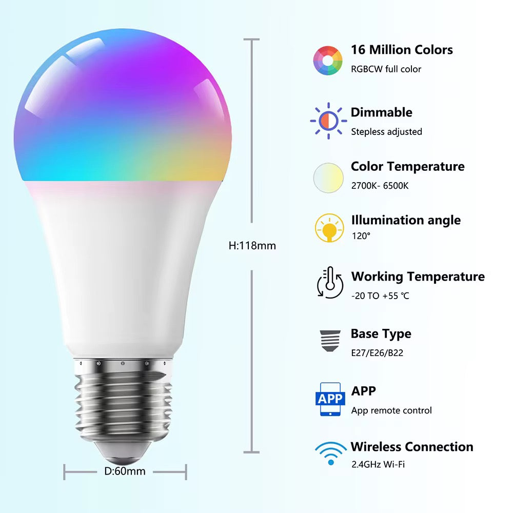 Ampoule Smart Connectée